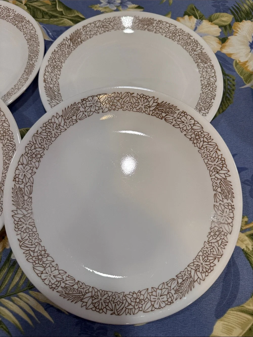 Corelle woodland plates